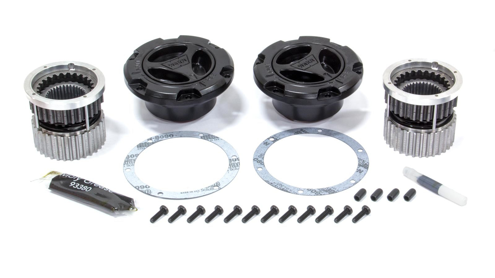 Hubs 05- Ford Super Duty Black WARN