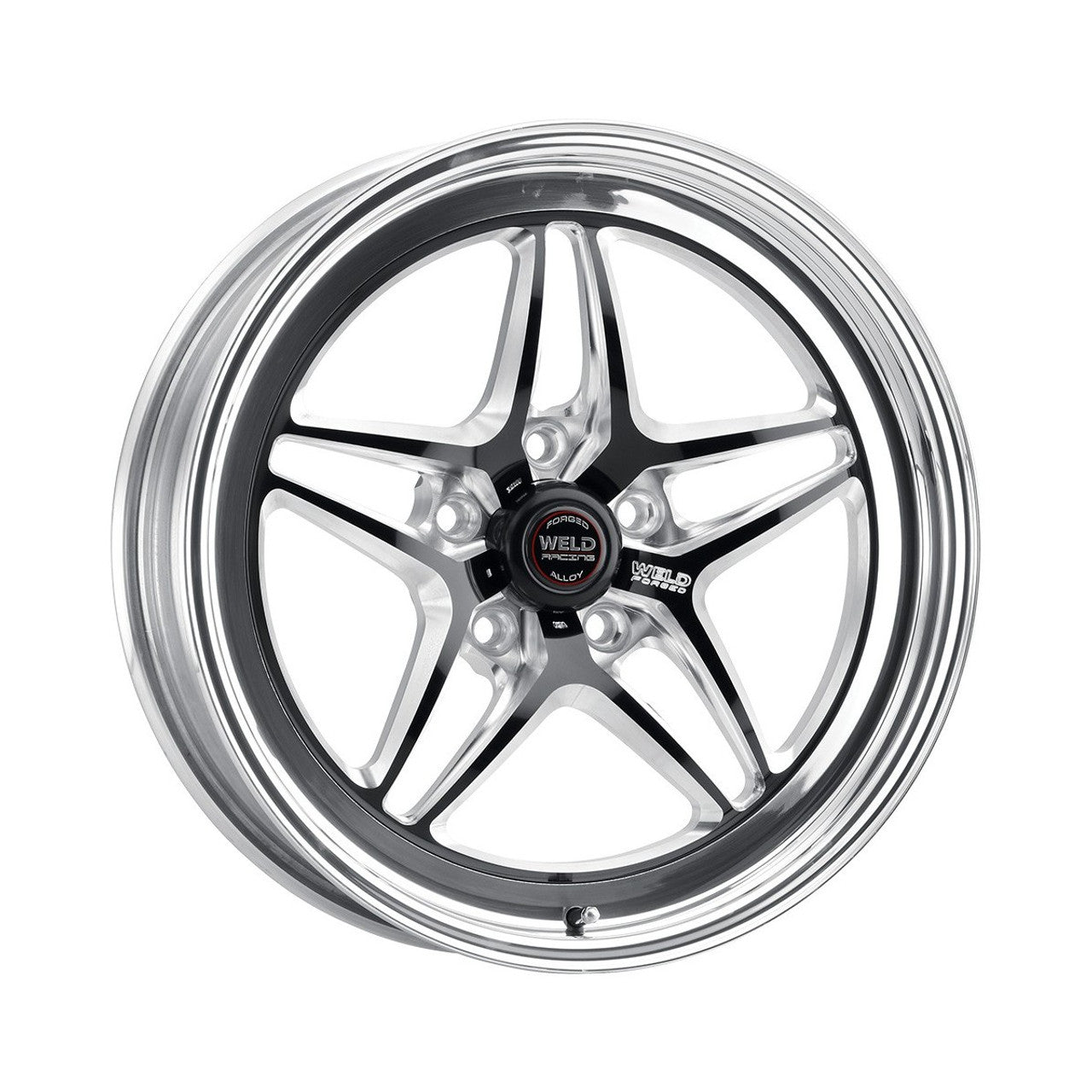 Weld S81 18x8 / 5x120 BP/ 5.1in. BS Black Wheel (High Pad)