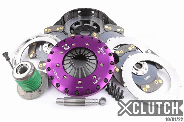XClutch Dodge 9in Triple Solid Carbon Multi-Disc Service Pack XMS-230-DG01-3P-XC