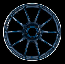 Load image into Gallery viewer, Advan YAZ7E42AE RZII 17x7.0 +42 4-100 Racing Indigo Blue Wheel