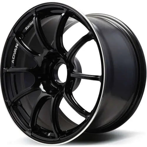 Advan YAZ7I45EB RZII 17x9.0 +45 5-114.3 Racing Gloss Black Wheel