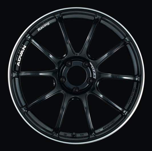 ADVAN Racing RZII 18x9 +29 5x112 Wheel - Gloss Black & Ring - YAZ8I29MB