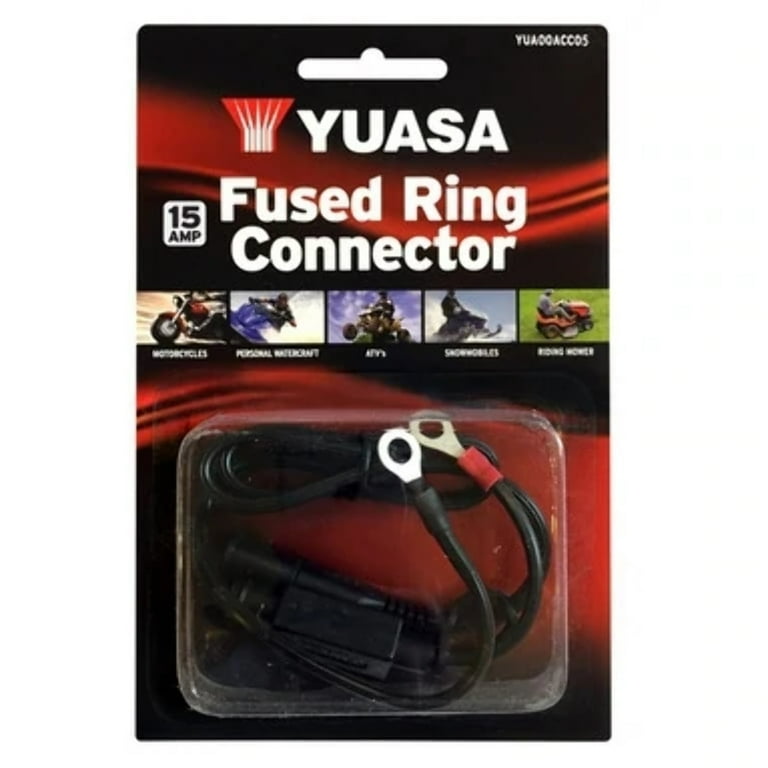 Yuasa Fused Ring Connector 15 Amp Fuse
