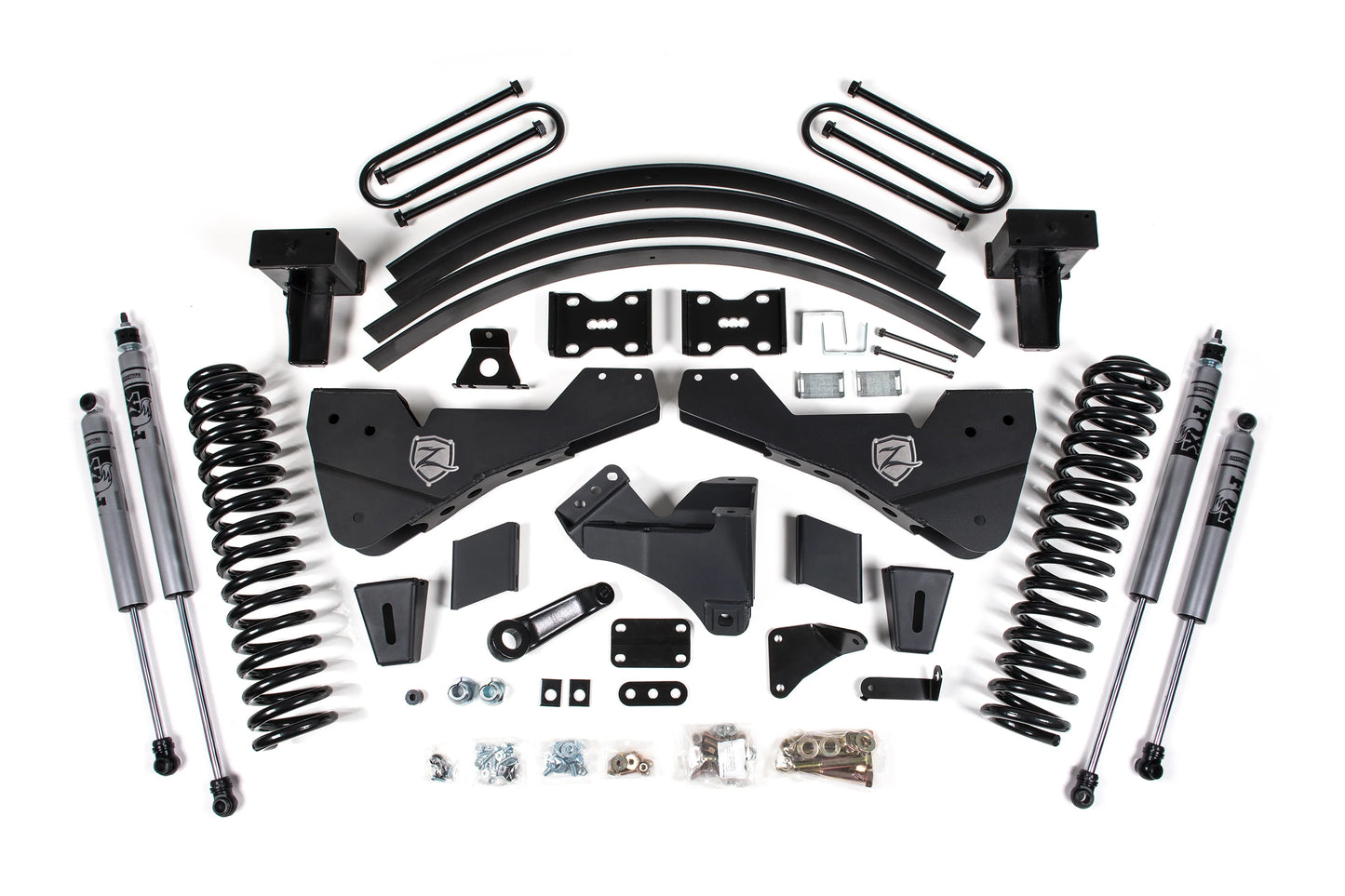 Zone Offroad 11-16 Ford F250/350 8in Lift Kit w/o Ovld - DSL