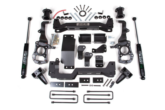 Zone Offroad 2021-2024 Ford F-150 6 in Zone Lift System w/Nitro Shocks ZONF90N