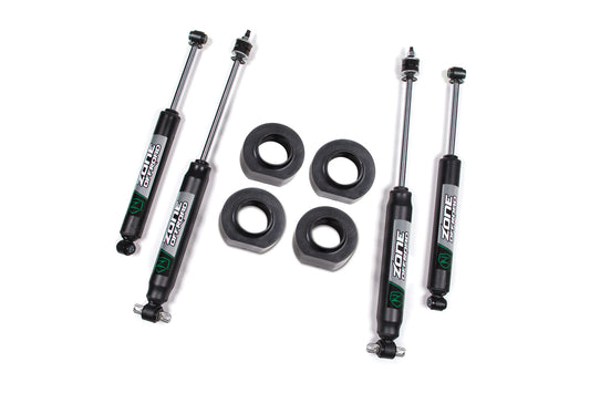 Zone Offroad 1993-1998 Jeep ZJ 2-Inch Spacer Kit - ZONJ19N