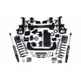 Zone Offroad 2025 Ram 1500 4WD 6-Inch Front 5-Inch Rear Susp. Lift System - Std Bore - Nitro Rear Shocks - ZOND149N