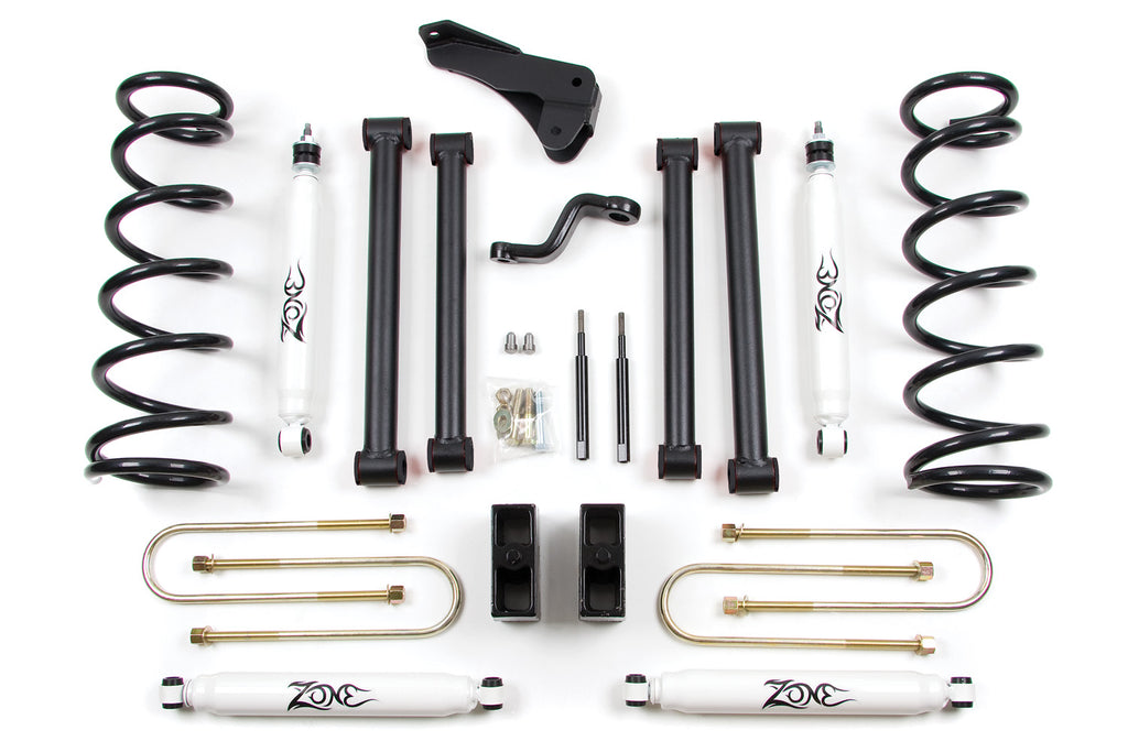 Zone Offroad - 03'-07' Dodge/Ram 1500 Mega Cab/2500/3500 - 4WD 5in Coil Spring Lift Kit