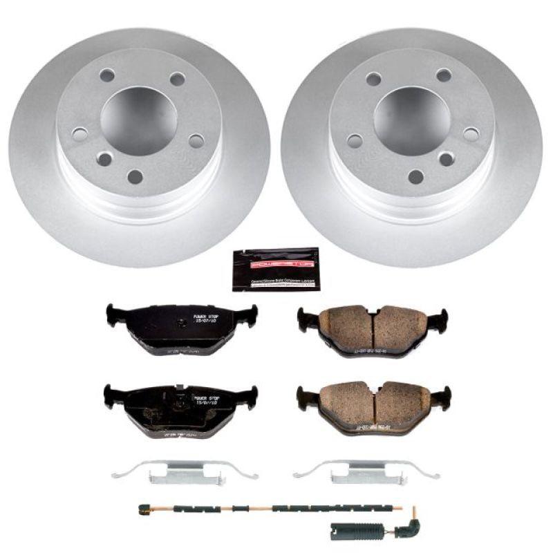 Power Stop 03-05 BMW Z4 Rear Z23 Evolution Sport Coated Brake Kit PowerStop