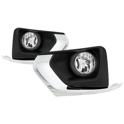 Spyder Chevrolet Traverse 2018-19 OEM Style Fog Lights W/Universal Switch- Clear FL-CTRAV18-C SPYDER