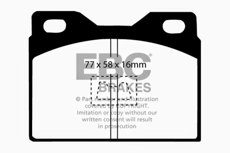EBC GreenStuff Front Brake Pads - DP2220 EBC