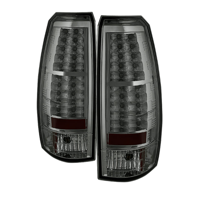 Spyder Chevy Avalanche 07-13 LED Tail Lights Smoke ALT-YD-CAV07-LED-SM SPYDER