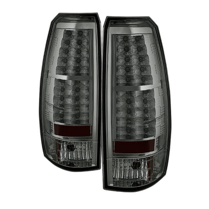 Spyder Chevy Avalanche 07-13 LED Tail Lights Smoke ALT-YD-CAV07-LED-SM SPYDER