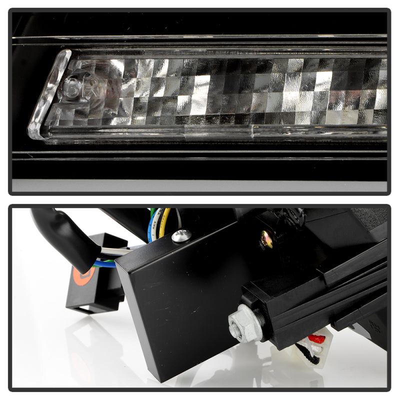 Spyder 03-08 Audi A3 Full LED Tail Lights - Black (ALT-YD-AA303-LED-BK) SPYDER