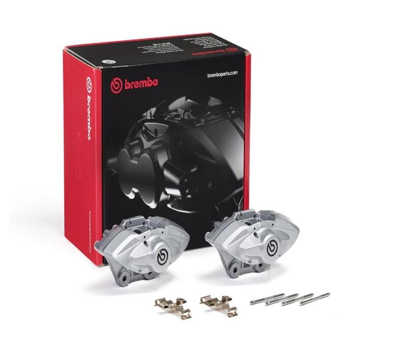 Brembo OE Rear Hydraulic X-Style Brake Caliper - Silver