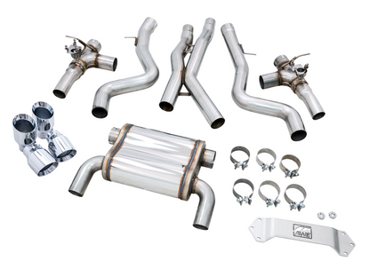AWE Tuning BMW F8X M3/M4 Track Edition Catback Exhaust - Diamond Black Tips AWE Tuning