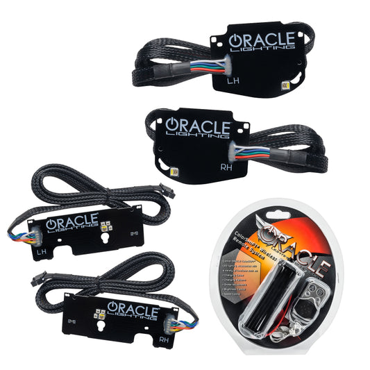 Oracle 19-21 Chevy Camaro SS/RS RGBW+A Headlight DRL Upgrade Kit - ColorSHIFT ORACLE Lighting