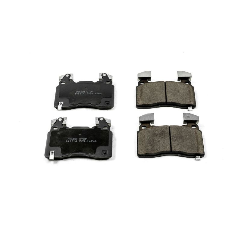 Power Stop 16-19 Chevrolet Camaro Front Z16 Evolution Ceramic Brake Pads PowerStop