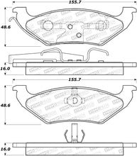 Load image into Gallery viewer, StopTech Premium Ceramic Brake Pads - 308.06620