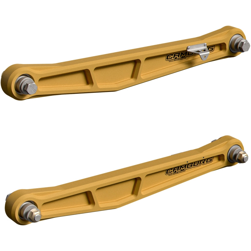 Camburg Ford Bronco Raptor ’22-‘25 KINETIK Series Rear Billet Lower Trailing Arm Kit (GOLD)