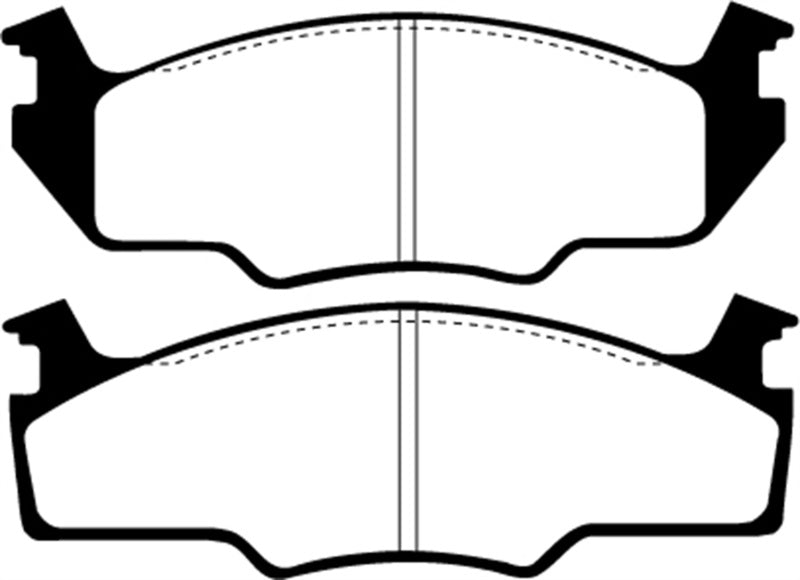 EBC GreenStuff Front Brake Pads - DP2366