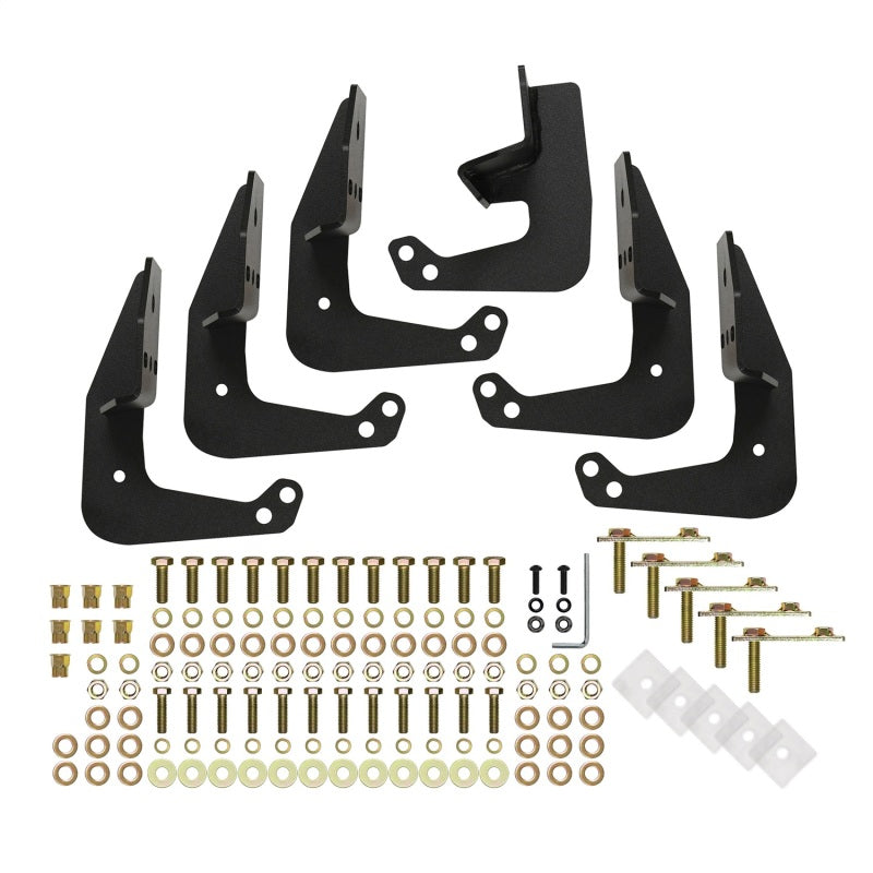 Westin Outlaw Drop Nerf Bars Textured Black - 20-13565