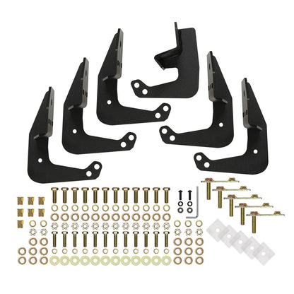 Westin Outlaw Drop Nerf Bars Textured Black - 20-13565