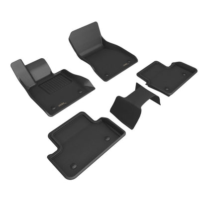3D MAXpider KAGU 1st & 2nd Row Floor Mats for BMW I5 (G60) 2024-2026 - L1BM15401509