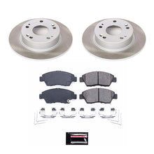 Load image into Gallery viewer, Power Stop 06-11 Honda Civic Front Semi-Coated Rotor Kit