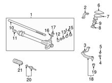 Load image into Gallery viewer, OEM Honda Steering Rack Grommet C (53503-SB2-010) X1