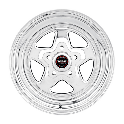 Weld ProStar 15x14 / 5x4.5 BP / 6.5in. BS Polished Wheel - Non-Beadlock