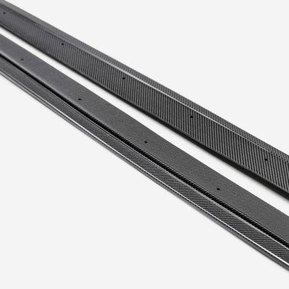 Seibon SS22SBIMP-MB MB-Style Carbon Fiber Side Skirts for 2022–2025 Subaru WRX