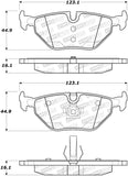 StopTech Premium Ceramic Brake Pads - 308.06922