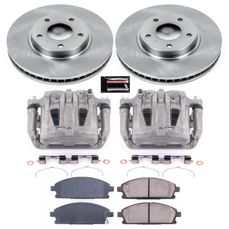 Power Stop 04-09 Nissan Quest Front Autospecialty Brake Kit w/Calipers PowerStop