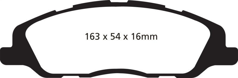 EBC RedStuff Front Brake Pads - DP31868C EBC
