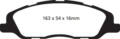 EBC RedStuff Front Brake Pads - DP31868C EBC