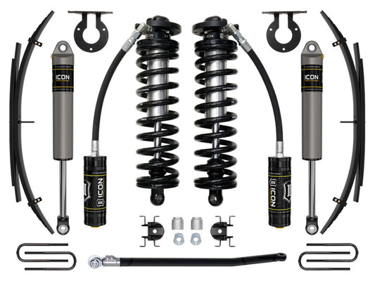 ICON 11-16 Ford F250/F350 2.5-3in Stage 2 Coilover Conversion System w/ Expansion Packs