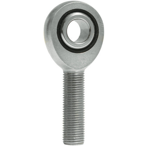 QA1 N Series Injection Molded Rod End - Male/Left Hand - .4375in Bore x 7/16-20 w/Stud- Carbon Steel