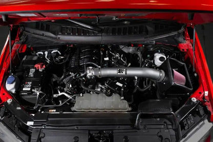 K&N 18-24 Ford F150 3.3L V6 Performance Air Intake System w/ Red Air Filter K&N Engineering