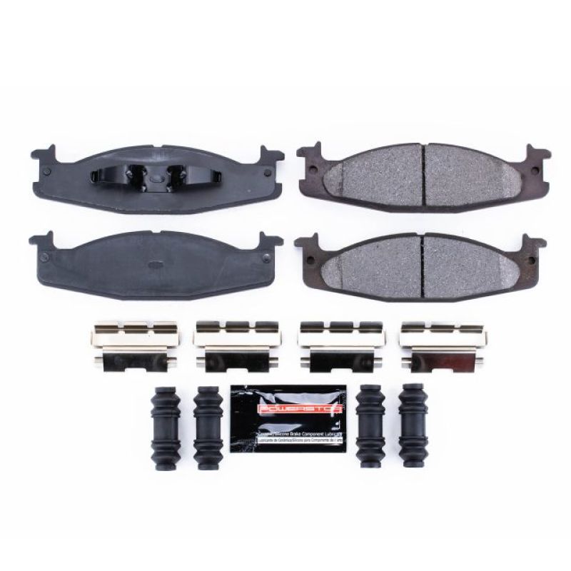 Power Stop 94-96 Ford Bronco Front Z23 Evolution Sport Brake Pads w/Hardware PowerStop