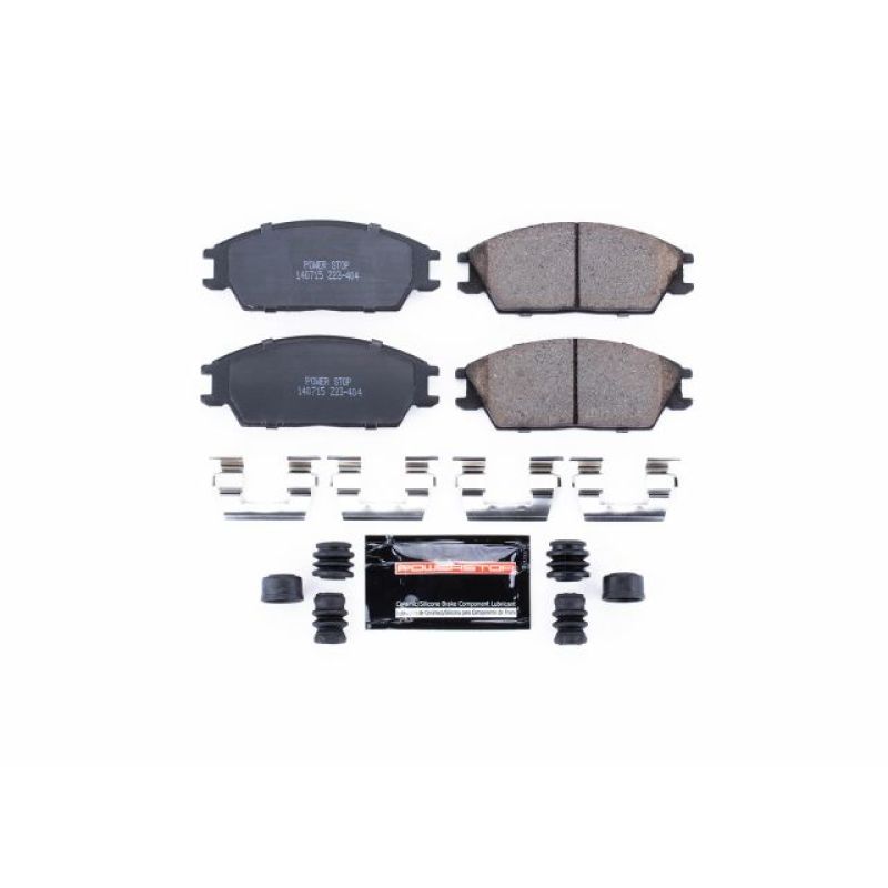 Power Stop 95-05 Hyundai Accent Front Z23 Evolution Sport Brake Pads w/Hardware PowerStop