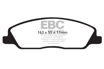 EBC RedStuff Front Brake Pads - DP31869C EBC