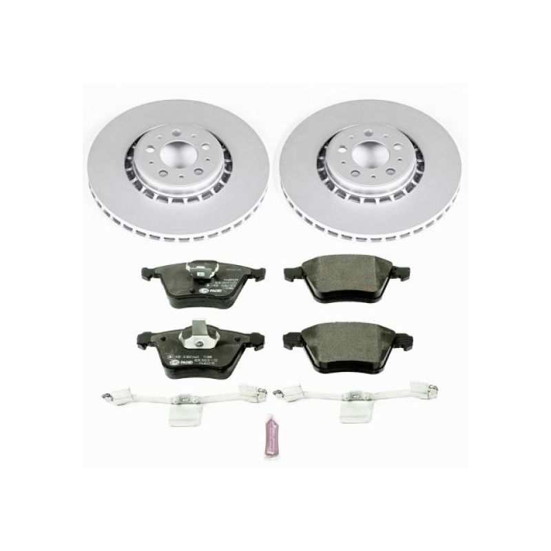 Power Stop 03-14 Volvo XC90 Front Euro-Stop Brake Kit PowerStop