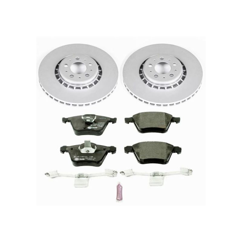 Power Stop 03-14 Volvo XC90 Front Euro-Stop Brake Kit