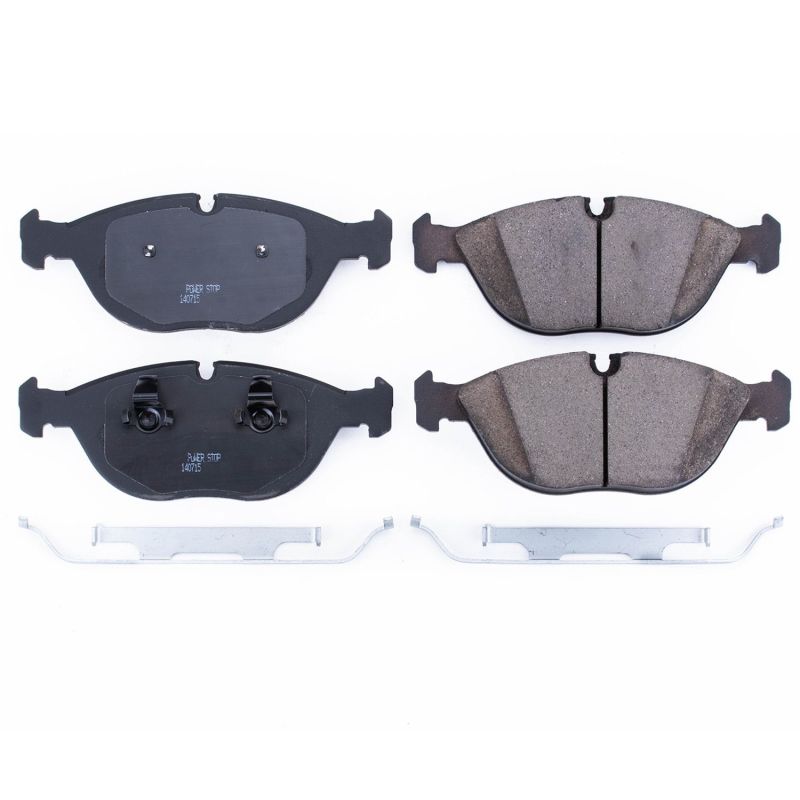 Power Stop 04-06 Audi TT Quattro Front Z17 Evolution Ceramic Brake Pads w/Hardware PowerStop