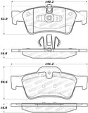 StopTech Premium Ceramic Brake Pads - 308.11220