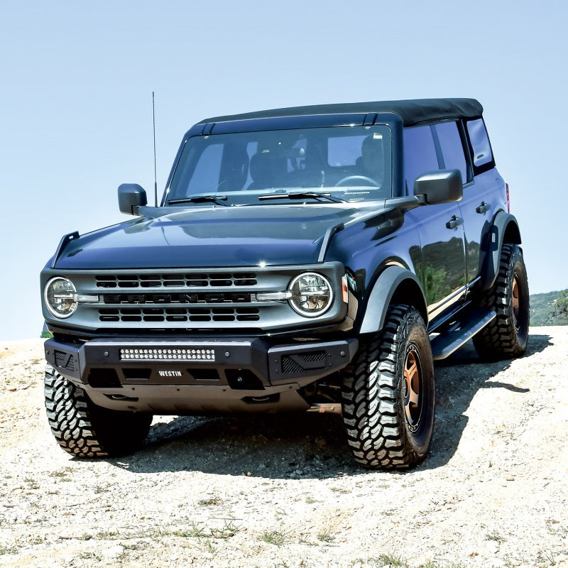 Westin 21-22 Ford Bronco Pro-Mod Front Bumper - Textured Black Westin