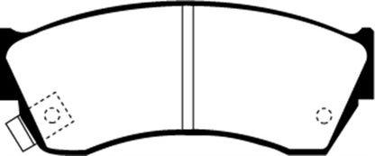 EBC GreenStuff Front Brake Pads - DP2762 EBC