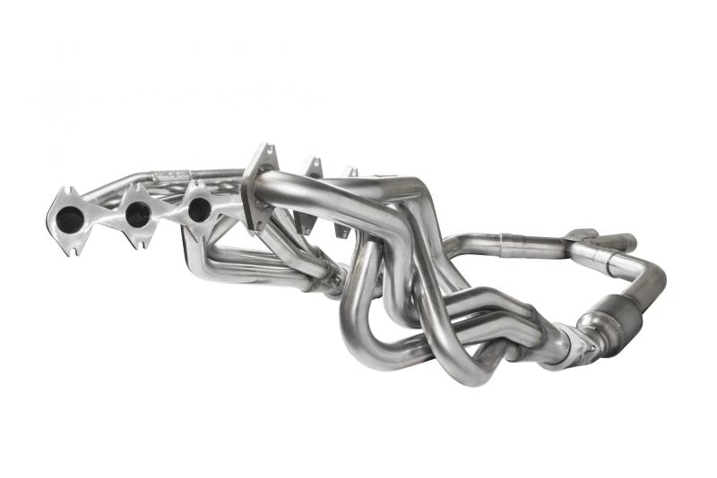 Kooks 05-10 Ford Mustang GT Manual 1 5/8in x 2 1/2in SS Long Tube Headers and OEM Catted SS X Pipe Kooks Headers