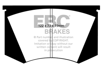 EBC RedStuff Front Brake Pads - DP3223C EBC